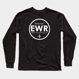 EWR, Newark Liberty International Airport Long Sleeve T-Shirt